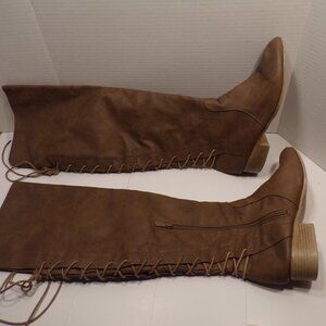 Over knee boots size 8